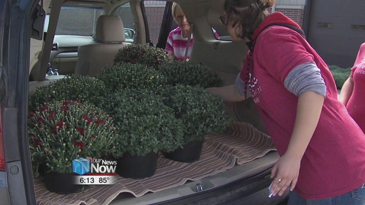 Friends of the Symphony selling Mums for Fall.jpg